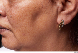 Face Cheek Ear Skin Woman Chubby Studio photo references